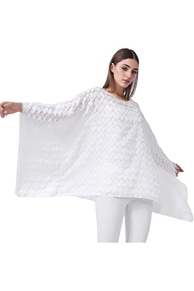 GENERAL Wiiiwish Women's Loose Solid Long Batwing Sheer Chiffon Caftan Wrap P...