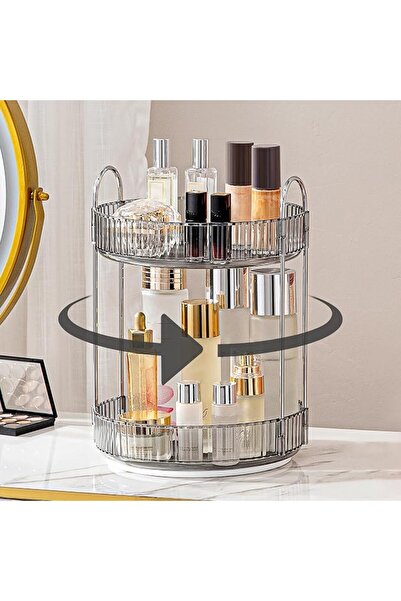 GENERAL 360 Rotating Makeup Organizer for Vanity, Bathroom Countertop Organiz...