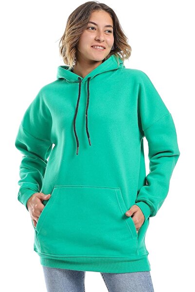 andora womens Fleeced Plain-36W24W30324 Sweatshirt