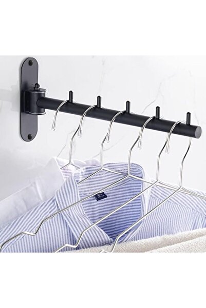 NALACAL Wall Mounted Clothes Hanger Rack, Stainless Steel Garment Hooks with ...