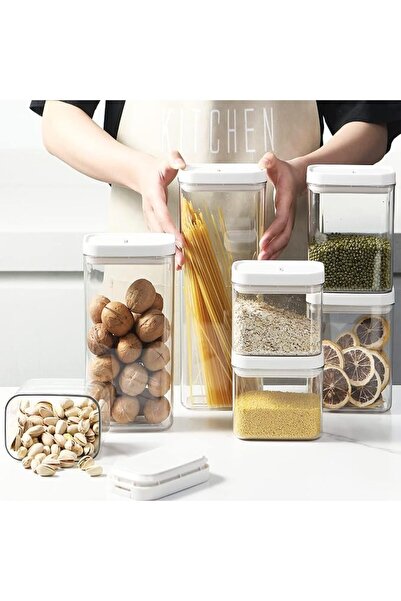 OYDAS Airtight Food Storage Containers Set with Lock Lids,Set of 4,Pantry Org...