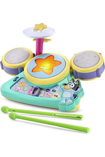 Vtech Oyuncak مجموعة طبول VTech Bluey Hooray