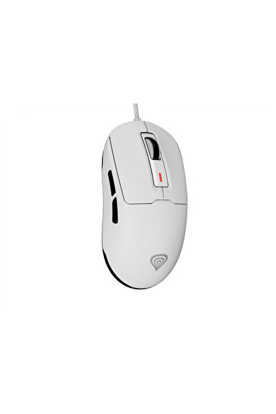 Genesis Mouse de gaming cu fir Krypton 660, 12000 DPI, RGB, 6 butoane, Alb