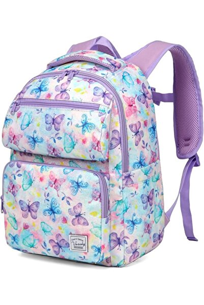 VASCHY School Bag for Girls Boys, Water Resistant Lightweight Cute Kids Backp...