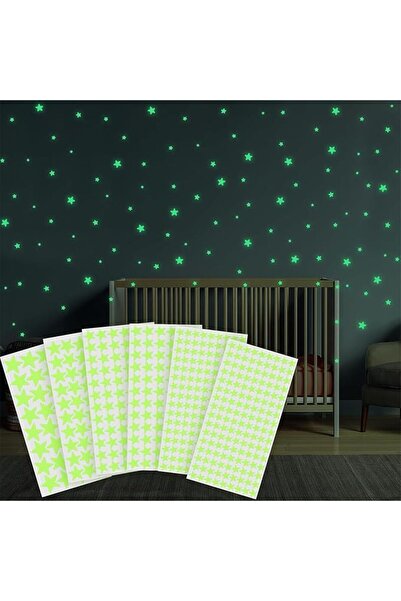 Gerrit Glow in The Dark Stars Stickers for Ceiling, 514Pcs 3D Luminous Stars ...