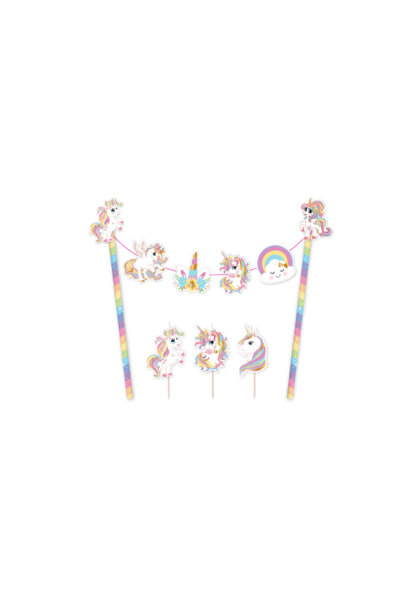 MC Micostore Unicorn Cake Topper Grafix