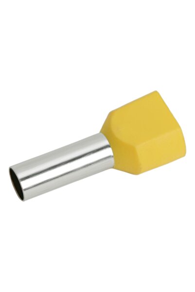 Alista Home Clema dublă pentru cabluri galbene de 2x6 mm², conector electric ...