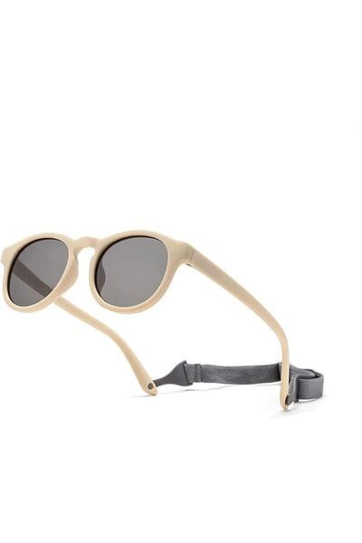 SYOSI Adjustable Polarized Baby Sunglasses with UV 400 Protection - Soft Sili...