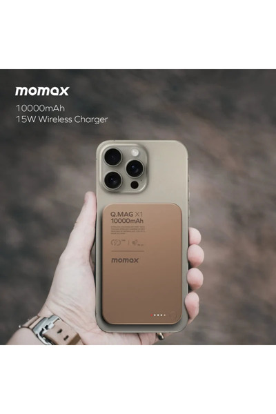 Momax Q.Mag X Manyetik Kablosuz Power Bank 10.000mAh - Gen 2