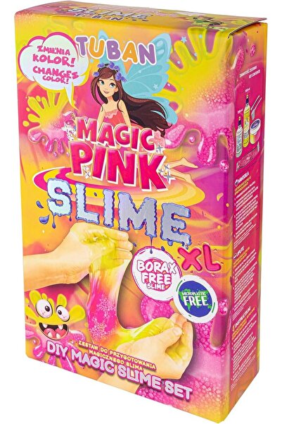 Tuban DIY Slime Set - Glue - Activator - Neon Glitter - Container - Stirring ...