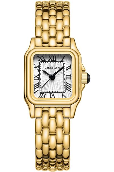cheetah Small Ladies Watches for Women Analogue Quartz Womens Watch with Vint...