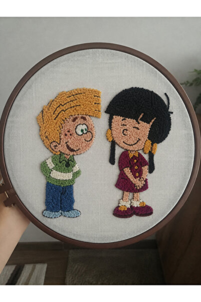 Amigurumim Kişiye özel portre punch tablo