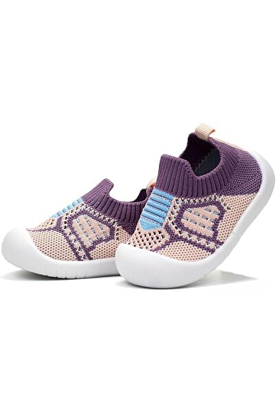 ZONEY Baby Shoes Toddler First Walking Shoes Infant Sneakers Breathable Knitt...