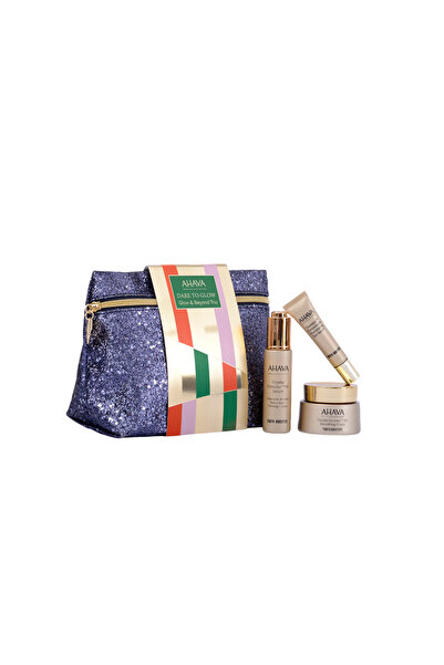 AHAVA Glow & Behold Trio Set Ahava: Crystal Osmoter X6, Smoothing, Cream, for...