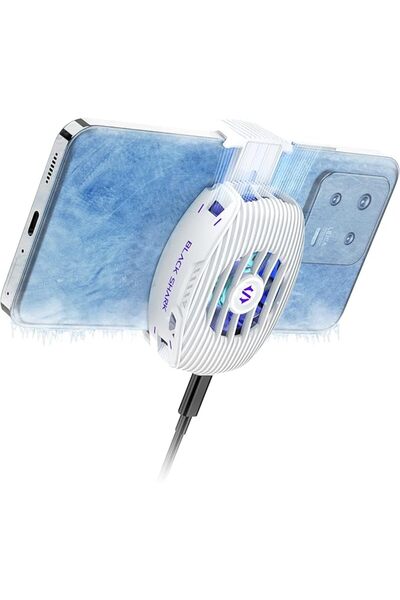 Black Shark FunCooler 5 Magnetic Cell Phone Cooler for Gaming, Portable Mobil...