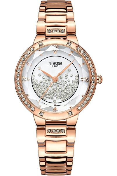Nibosi Women's Watch Small Wrist Rose Gold Dial Watch for Ladies Fashion Wate...