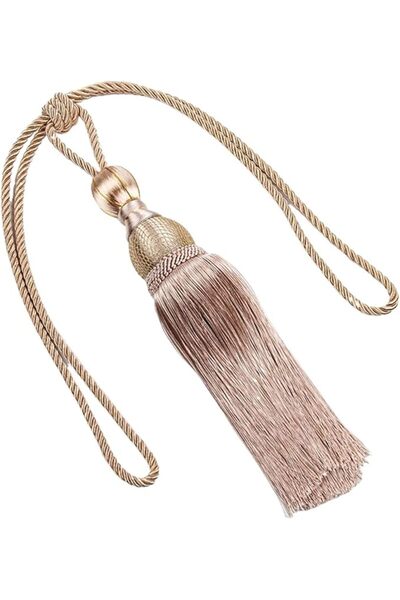 DSGVGER Curtain Tie Backs Curtain Tassels Tieback Multicolor Tassel Curtain T...