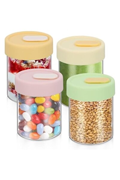 Generic 400ml Glass Food Storage Container Set – Leakproof BPA-Free Silicone ...