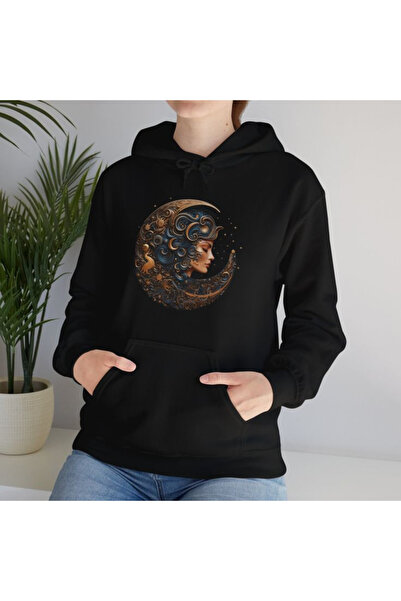 bellanova Unisex Printed Hooded Sweatshirt