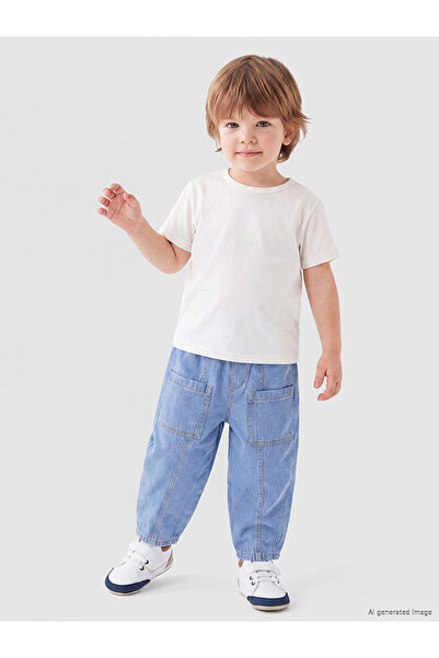 LC Waikiki Alita City Balloon Fit Baby Boy Cargo Pants with a Difference in C...