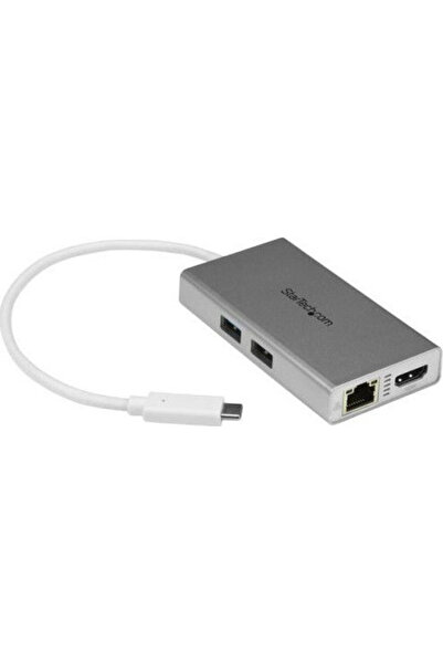 startech Σταθμός σύνδεσης USB-C με HDMI 4K PD Ethernet Γκρι (DKT30CHPDW)