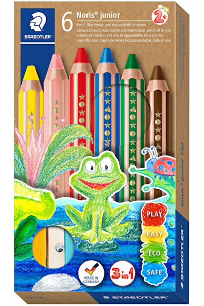 Staedtler Σετ Κηρομπογιές 6 Χρωμάτων