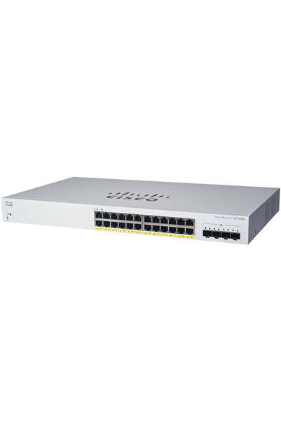 Cisco Systems Cisco CBS220-24FP-4G-EU Διαχειριζόμενος διακόπτης L2 με 24 θύρε...