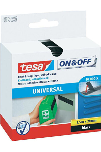 Tesa Ticaret Tesa On & Off White Αυτοκόλλητη Ταινία Velcro Λευκή 20mmx2.5m 1 ...