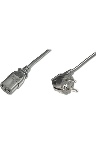 Digitus Καλώδιο Schuko - IEC C13 1.8μ Μαύρο (AK-440100-018-S)