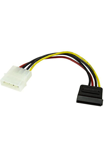 startech Καλώδιο Molex 4 ακίδων σε Sata 15 ακίδων 0,15μ Πολύχρωμο (S55056394)