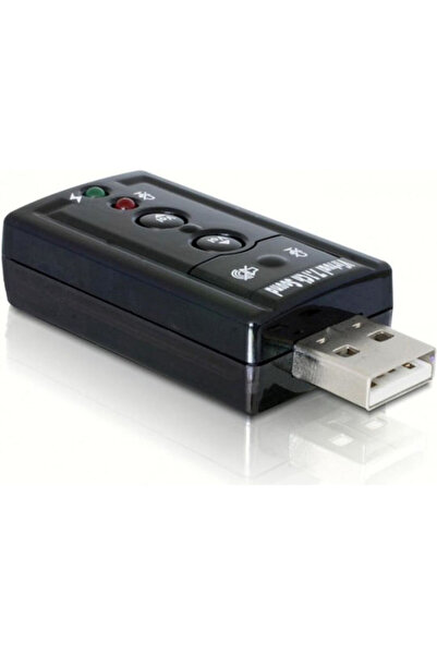 DELOCK Εξωτερική κάρτα ήχου USB 7.1 (61645)