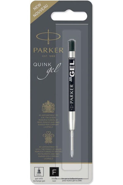Parker Quink Μελάνι Αντικατάστασης για Στυλό Λεπτό Μαύρο