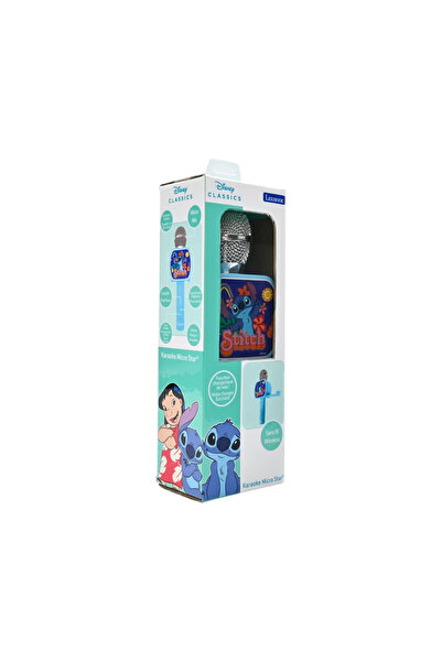 LEXIBOOK Μικρόφωνο καραόκε Disney Stitch Με Bluetooth, .ενσωματωμένο ηχείο κα...