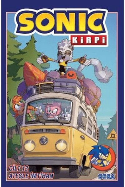 Genel Markalar Kirpi Sonic Cilt 12 Ateşle İmtihan