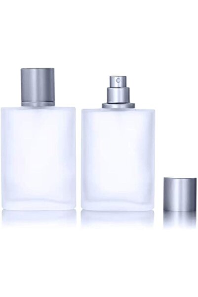ASKIND 100ml/3.38 Oz Empty Frosted Glass Spray Bottle Perfume Atomizer, Refil...