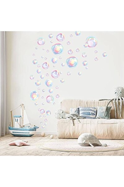 GENERAL Outer Space Wall Decals, Colorful Universe Rocket Astronaut Wall Stic...