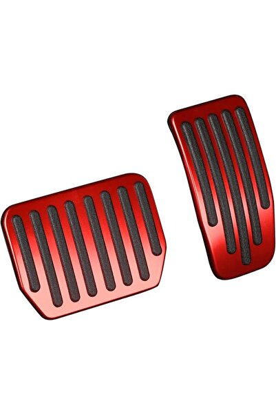 GENERAL Silver Foot Pedal Pads Set for Tesla Model 3 Model Y 2016-2026, Non-S...