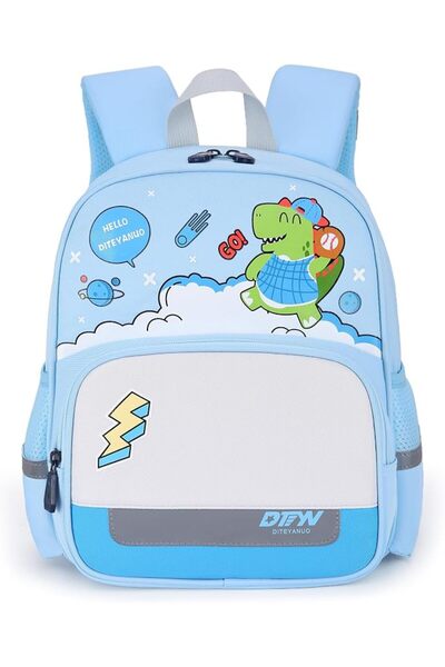TERRIFI Premium Dinosaur Toddler Backpack for Boys, Ergonomic Kids Preschool ...