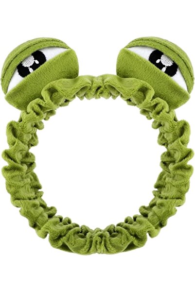 HALAMODO Frog Makeup Headband Frog Eye Elastic Face Washing Hair Band Cute Sh...