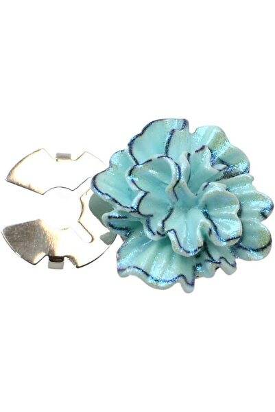 GENERAL 4 Pcs Decorative Button Covers, Seamless Floral Pattern, Wedding Acce...