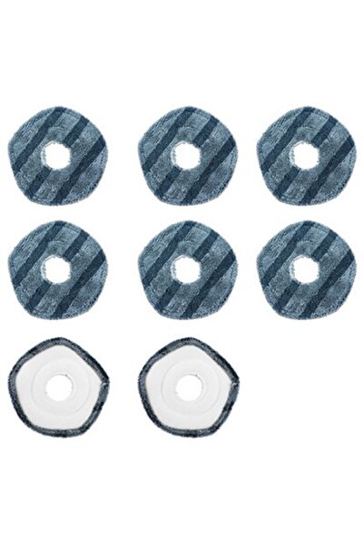 STARSTAR 8 replacement mop cloths for Eufy X10 Pro Omni/X10 Pro robot vacuum ...