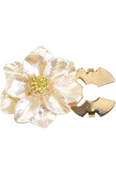 GENERAL Gardenia Flower Cufflinks - 4 Pieces of 5 Petals, Decorative Seamless...