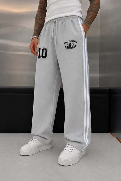 NOMARC Gray 10 Returned Baggy Trackpants