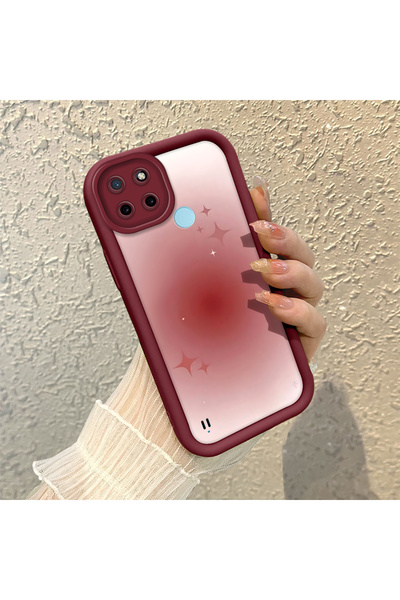 CHICASELUX حافظة من السيليكون متوافقة مع Realme C21Y/C25Y، مصنوعة من السيليكو...