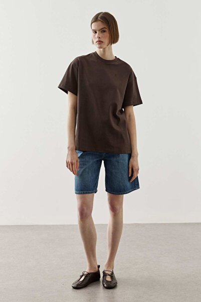 Fahhar Basic T-Shirt Brown