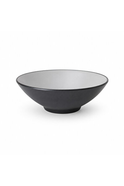 genric بولة ميلامين اسود ورصاصي 19 سم