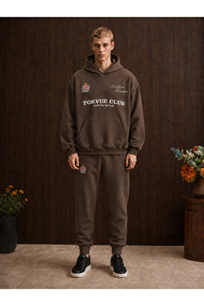 COMANCHERO Unisex Tokvue Club Printed Winter Top and Bottom Tracksuit Set