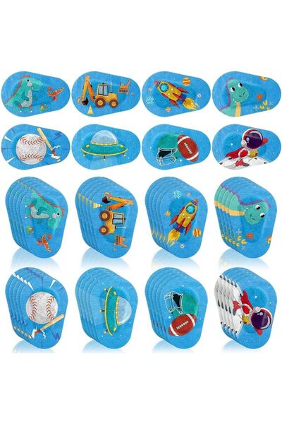 bolivia's Adhesive Eye Patches, 40 Pack Latex-Free Kids Eye Patch for Amblyop...
