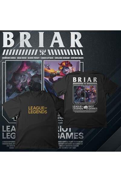 EZ Design League of Legends -Briar- Printed Oversize T-Shirt