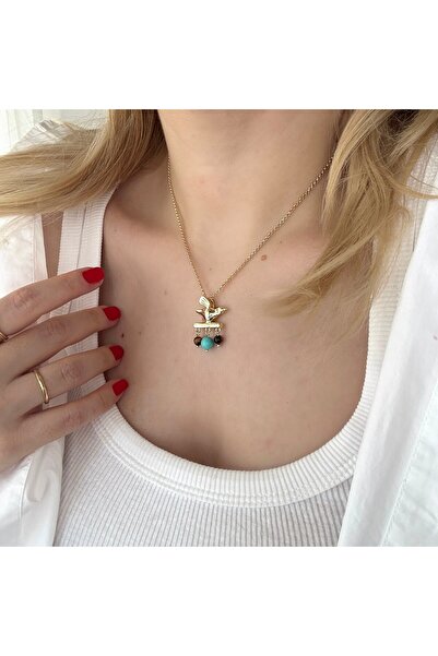 Alice İsstanbul Beaded Bird Necklace